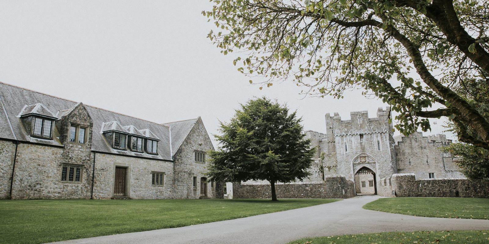 Entrance to St Donat's Castle