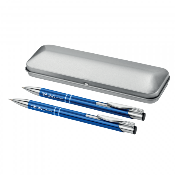 Engraved pen and pencil set