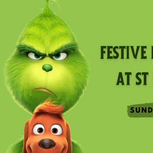 The Grinch movie and festive welsh brunch