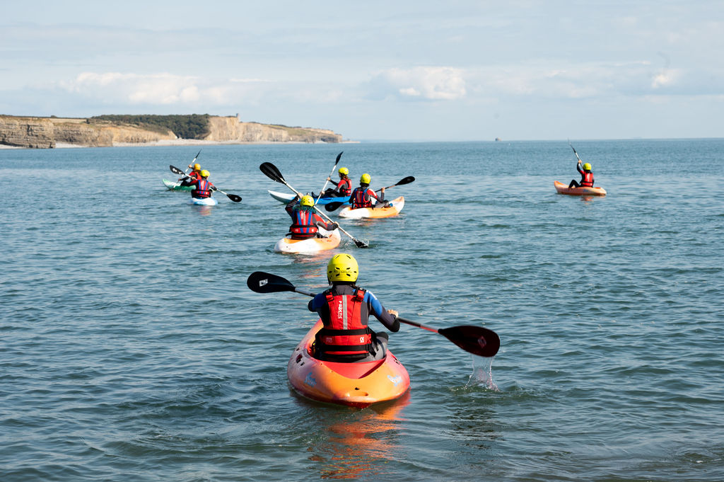 sea kayaking in south wales